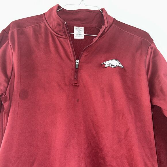 Arkansas Razorbacks Pull Over Sweater - Picture 2 of 4